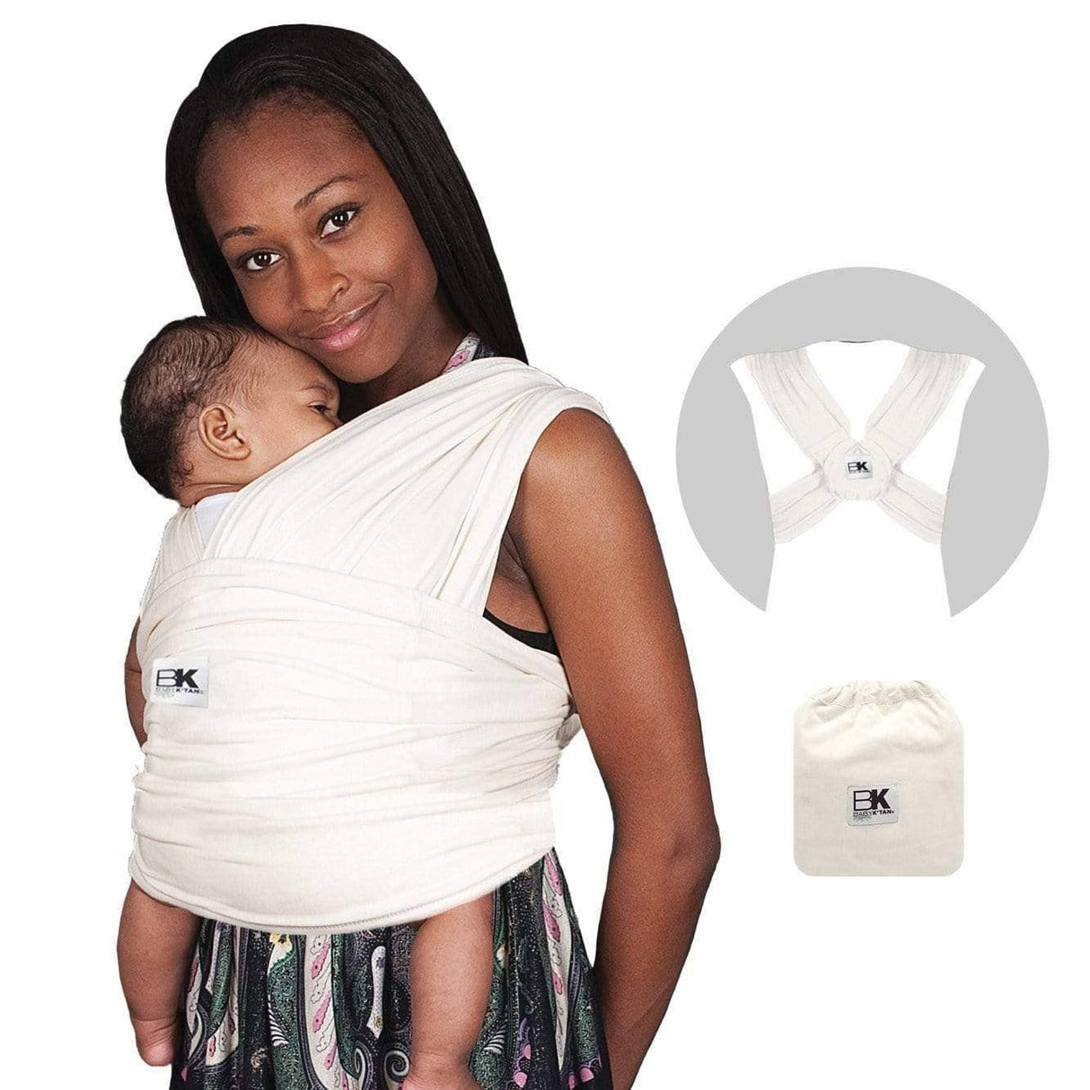 Baby K’tan Organic Baby Carrier - Natural