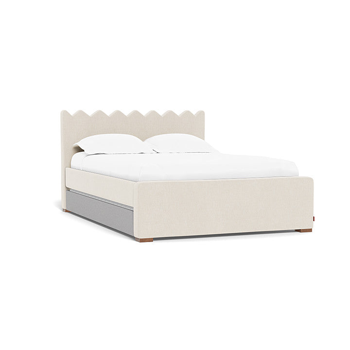 Fog Grey Trundle Fabric (Performance Heathered)