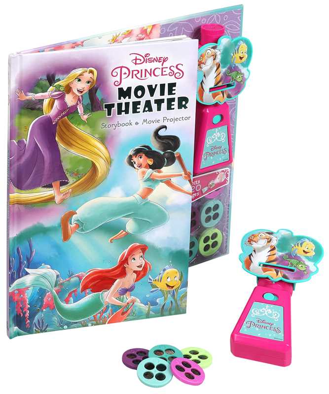 Disney Princess: Movie Theater Storybook & Movie Projector by Brandi Dougherty