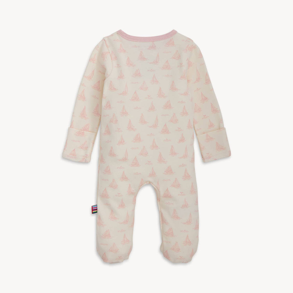 TINY TIDES PK ORG COT MAGNETIC FOOTIE