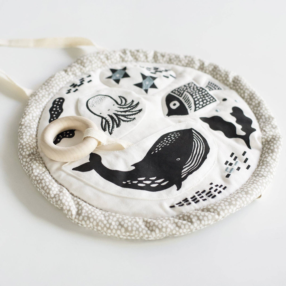 Organic Activity Pad for Baby - Ocean Animals