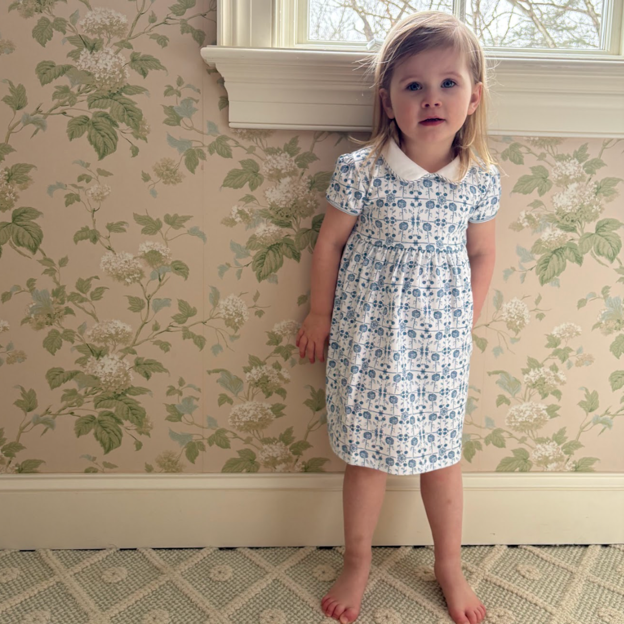 Hydrangeas Sally Play Dress