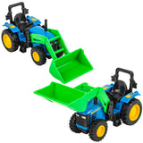 6" Diecast Scoop Tractor 12/Display