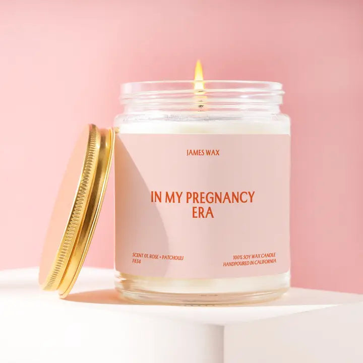 Pregnancy Gift in My Pregnancy Era Candle Candle