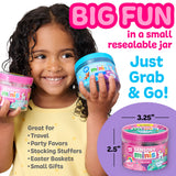 Sensory Mini Play Kit Jar with Cloud Clay: Unicorn Theme