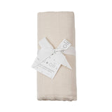 Bamboo Muslin Swaddle Blanket (Vanilla Cream)