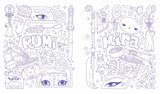 Unofficial KPop Demon Hunters Activity Book by Lila Violet