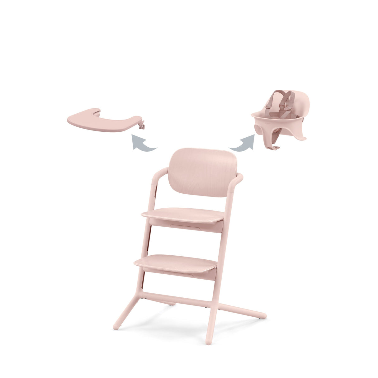CYBEX LEMO 2 High Chair 3-in-1 Set - Pearl Pink