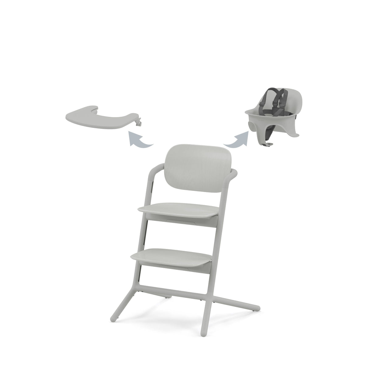 CYBEX LEMO 2 High Chair 3-in-1 Set - Suede Grey