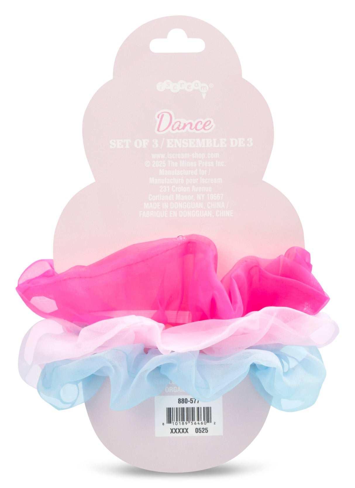 Dance Organza Scrunchie Set