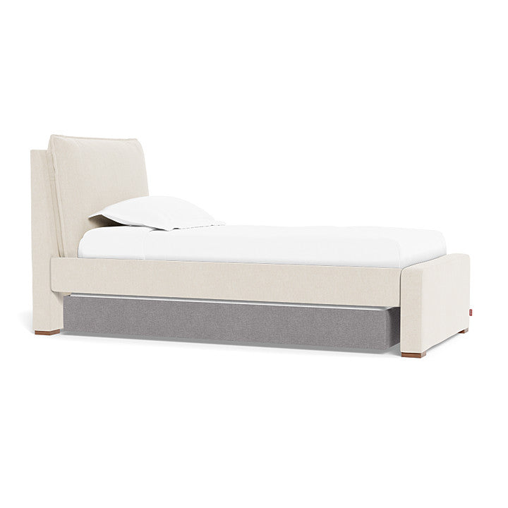 Pebble Grey Trundle Fabric (Performance Heathered)