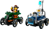 Airplane vs. Hospital Bed Race Car Pack