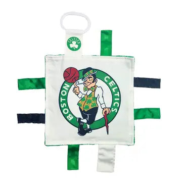 Boston Celtics Basketball Stroller Tag Toy Learning Lovey