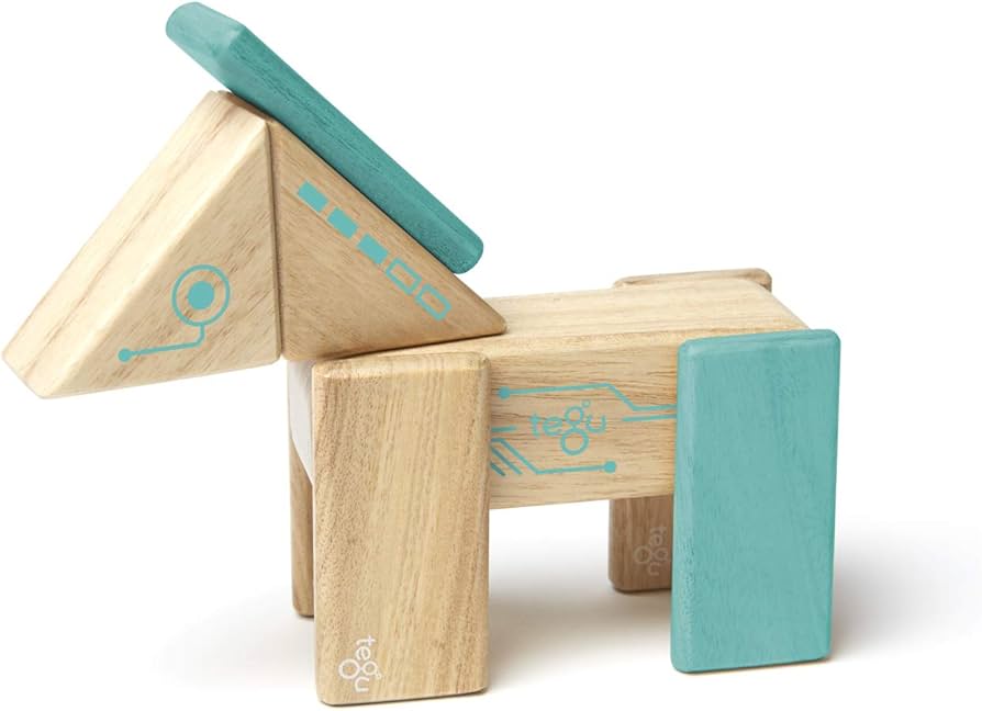 Robo - Magnetic Wooden Block Set