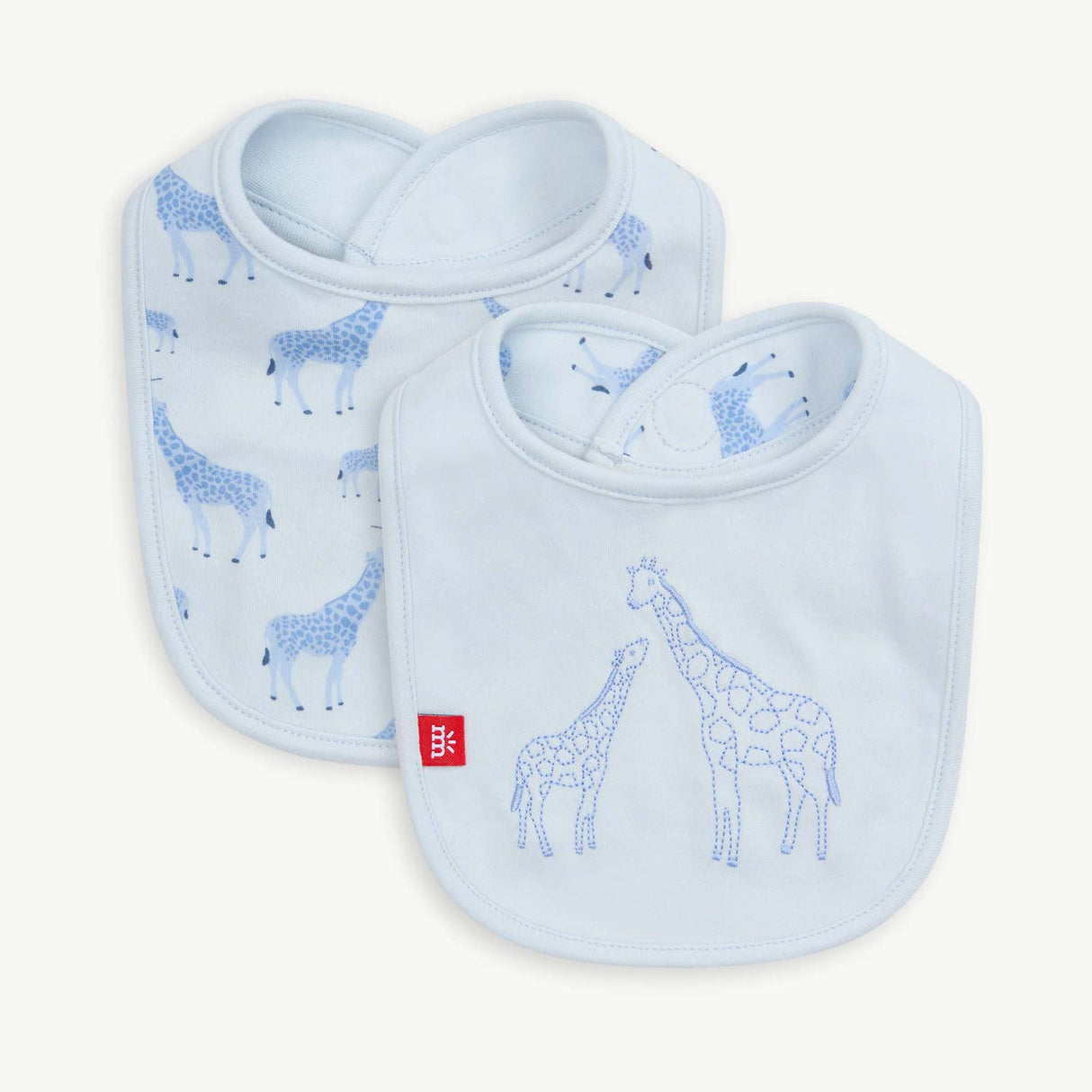 Jolie Giraffe Organic Cotton MAG REV. Bib