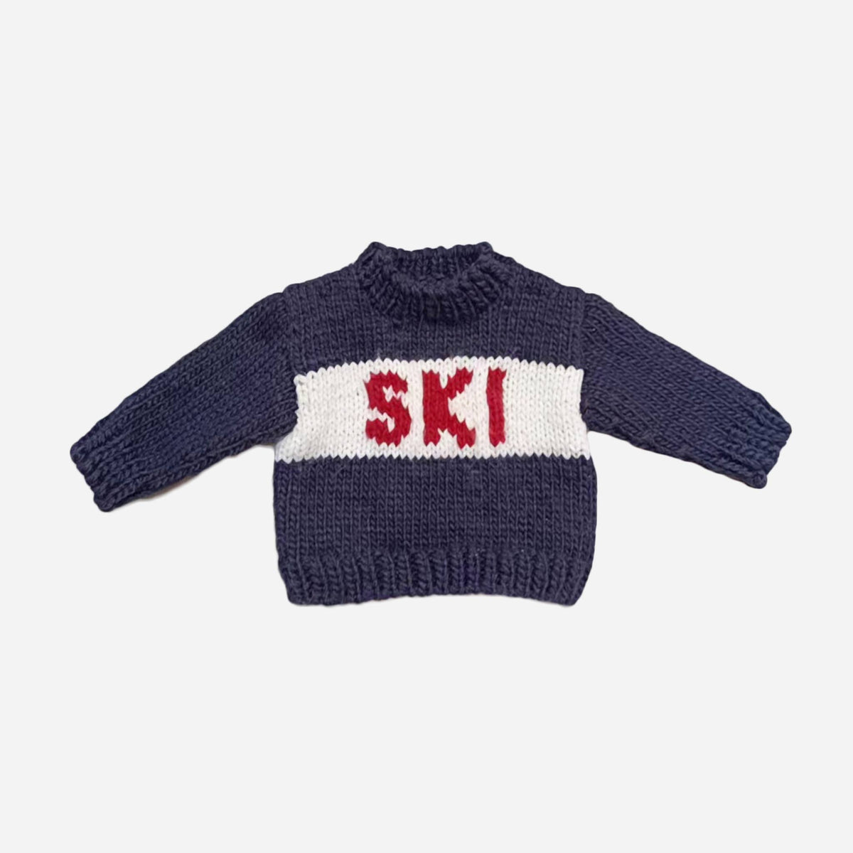 Ski Sweater, Navy Baby Kids Christmas Holiday Winter Gift