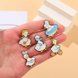 Duck Cute Metal Lapel Pin Unisex Animal Accessory