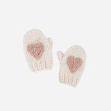 Heart Mittens, Blush | Baby & Kid Valentine's