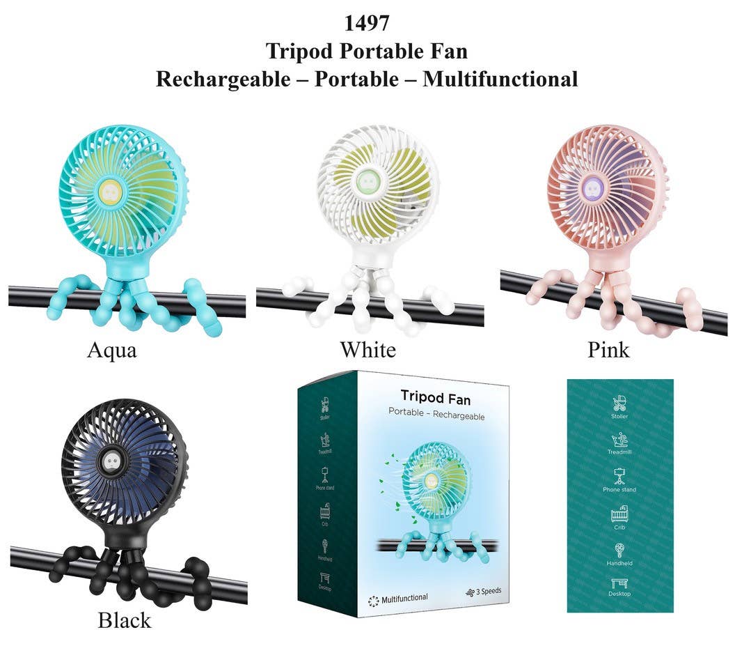 Portable Tripod Fan