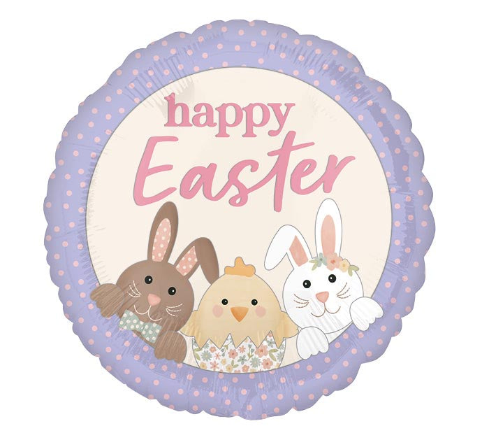 17" PASTEL GARDENS HAPPY EASTER