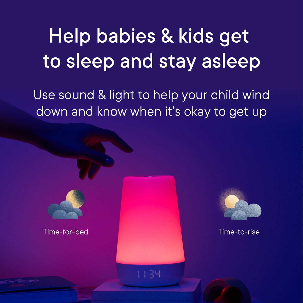 Hatch Rest+ 2nd Gen Night Light, Sound Machine, with Battery