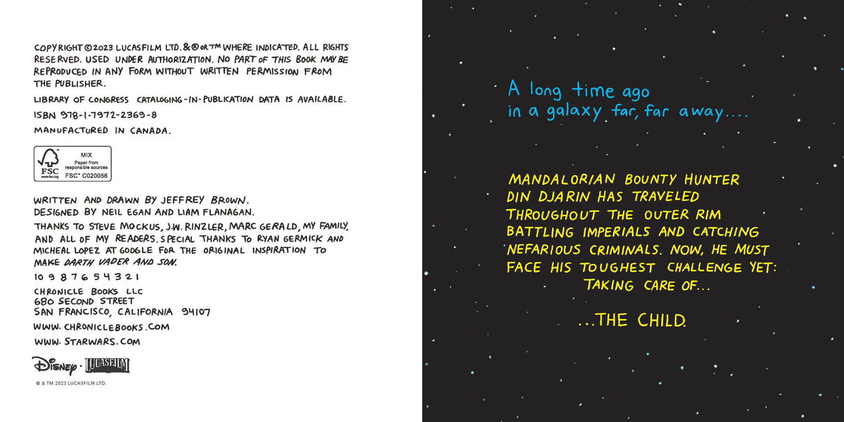 Star Wars The Mandalorian and Child