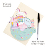 Santoro Pirouette Birthday Unicorn