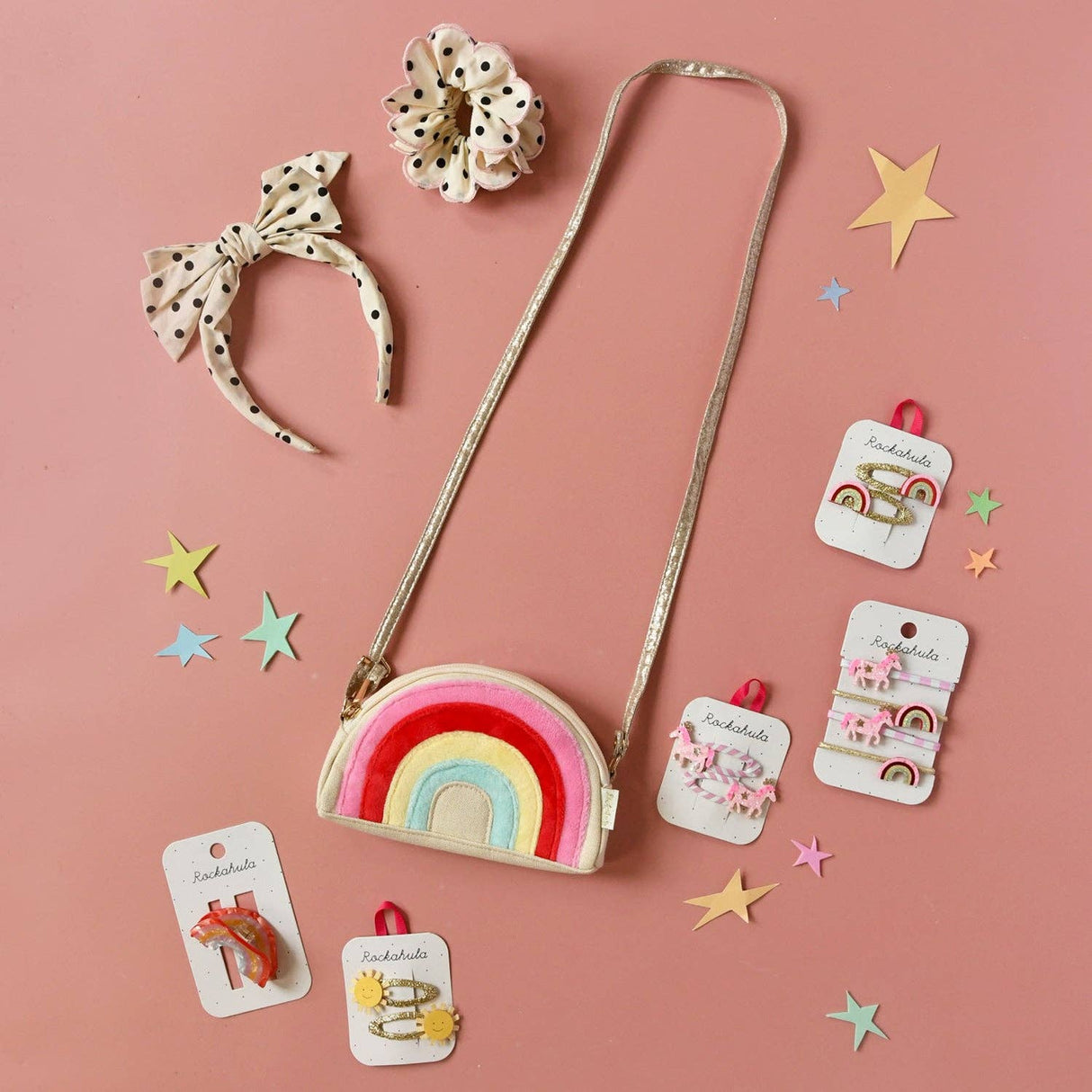 Carnival Rainbow Clips