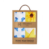 2-PC Swaddle Gift Set: GOTS Certified Organic Cotton Muslin