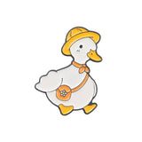Duck Cute Metal Lapel Pin Unisex Animal Accessory