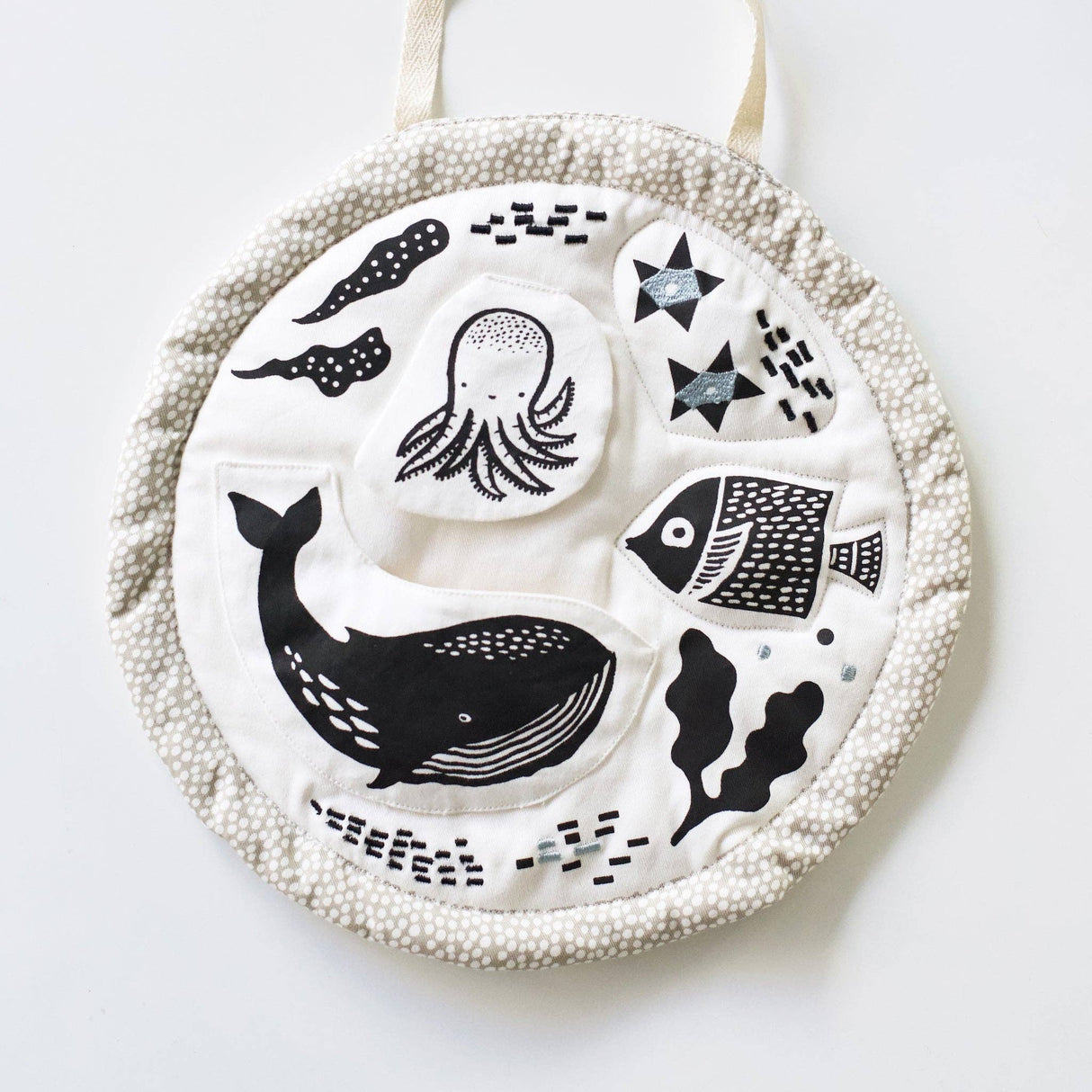 Organic Activity Pad for Baby - Ocean Animals