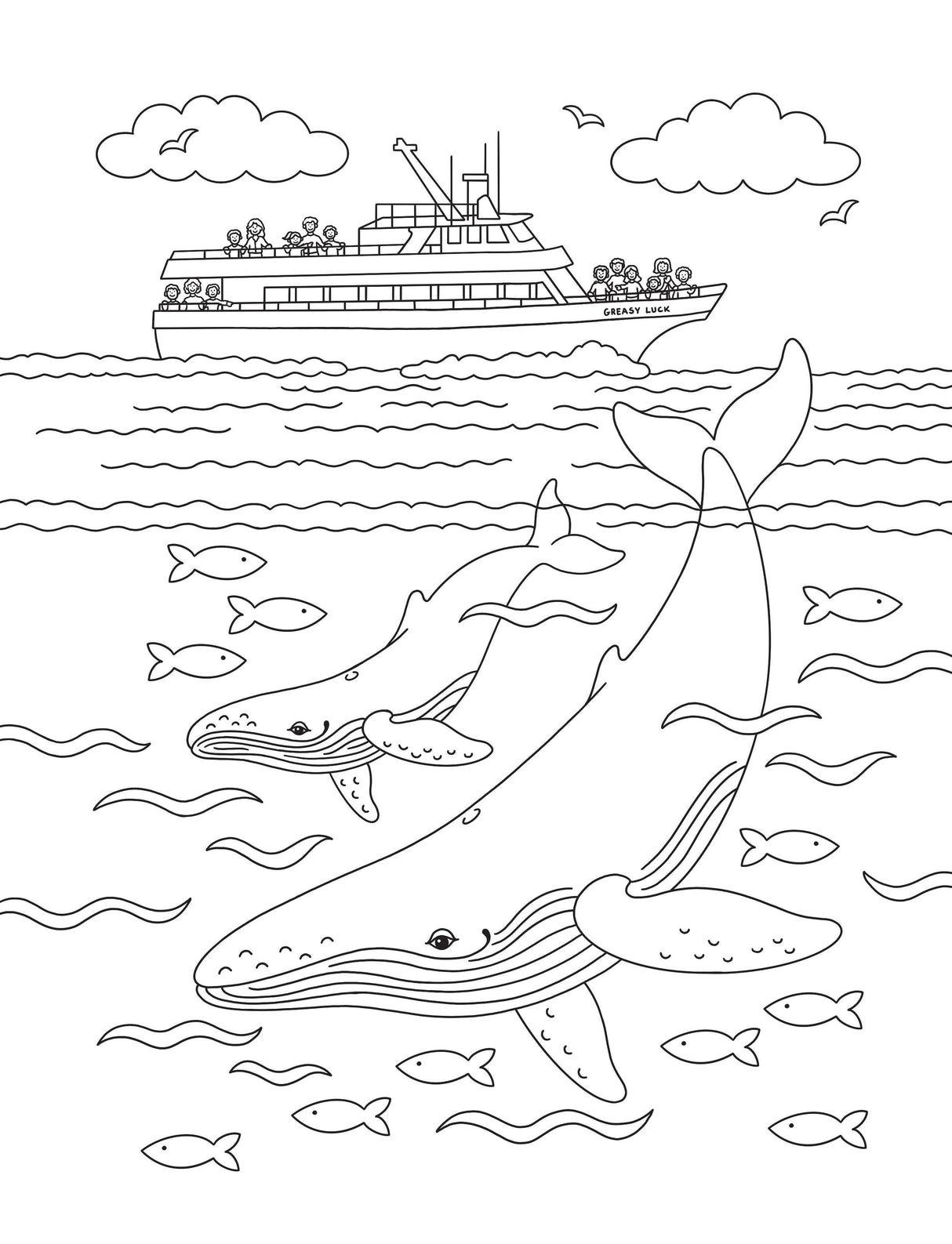 Color Me In Cape Cod: A Coloring Book For All Ages