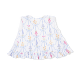 Ribbon Bouquets - Ruffle Back Top and Bloomer