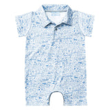 Nantucket Collared Baby Onesie