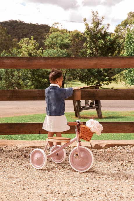 Banwood Vintage Trike - Dustypink (NEW COLOR)