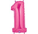34"PKG NUMBER PINK