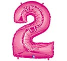 34"PKG NUMBER PINK