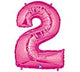 34"PKG NUMBER PINK