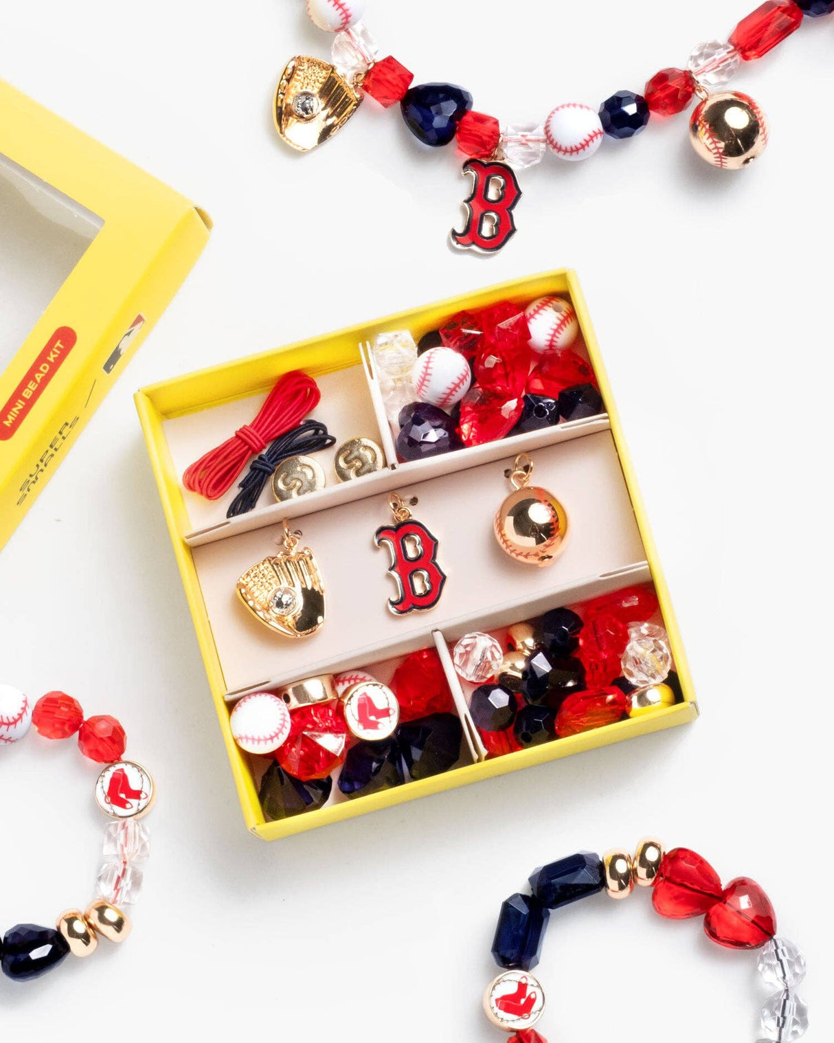 Boston Red Sox Mini Bead Kit