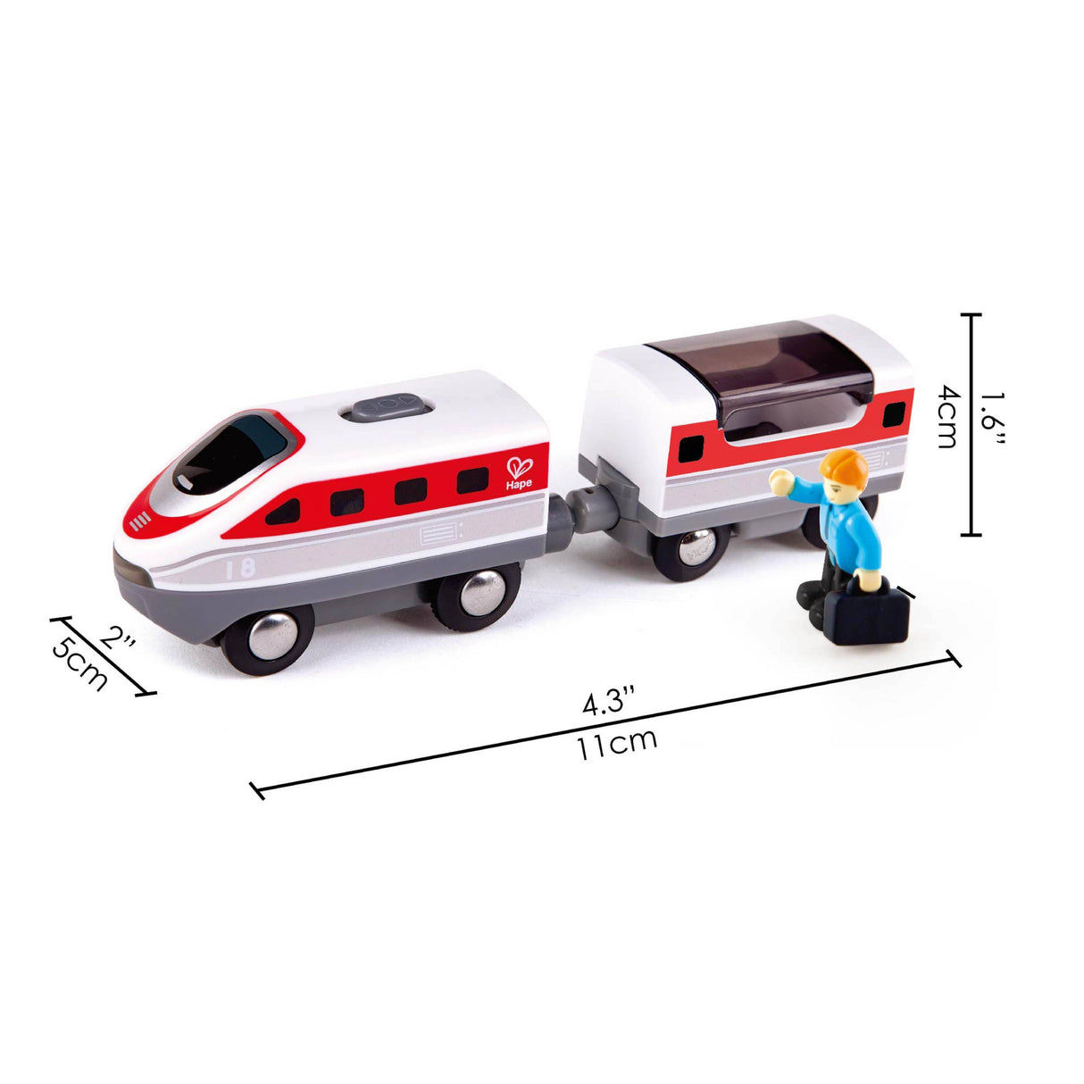 Intercity Battery Powered Train Set