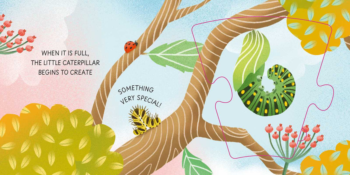 Grow-a-Puzzle. Becoming a Butterfly by