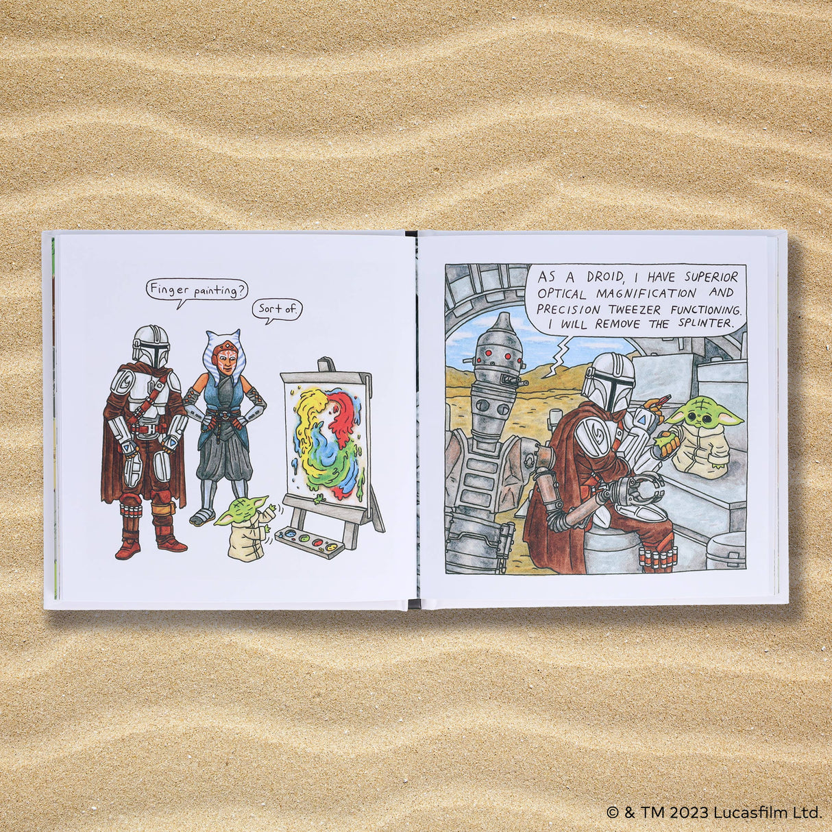 Star Wars The Mandalorian and Child