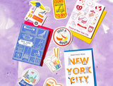 Boston Font Greeting Card - Souvenir, USA Made