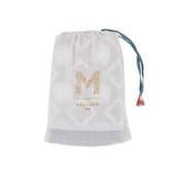 Receiving/Stroller Blanket: Handmade, Block-Printed Cotton
