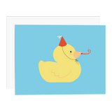 Rubber Ducky Party Greeting Card