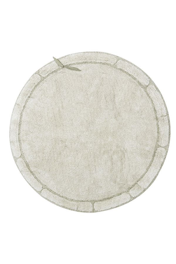 Washable rug Bamboo Leaf