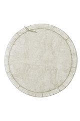 Washable rug Bamboo Leaf