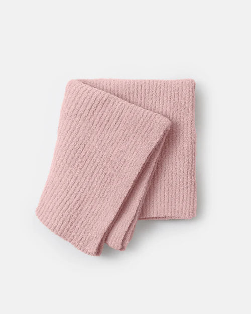 7AM Cushy Ribbed Blanket - Fuzzy