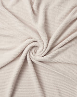 7AM Cushy Ribbed Blanket - Fuzzy