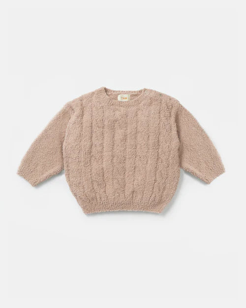 Boxy Cable Sweater